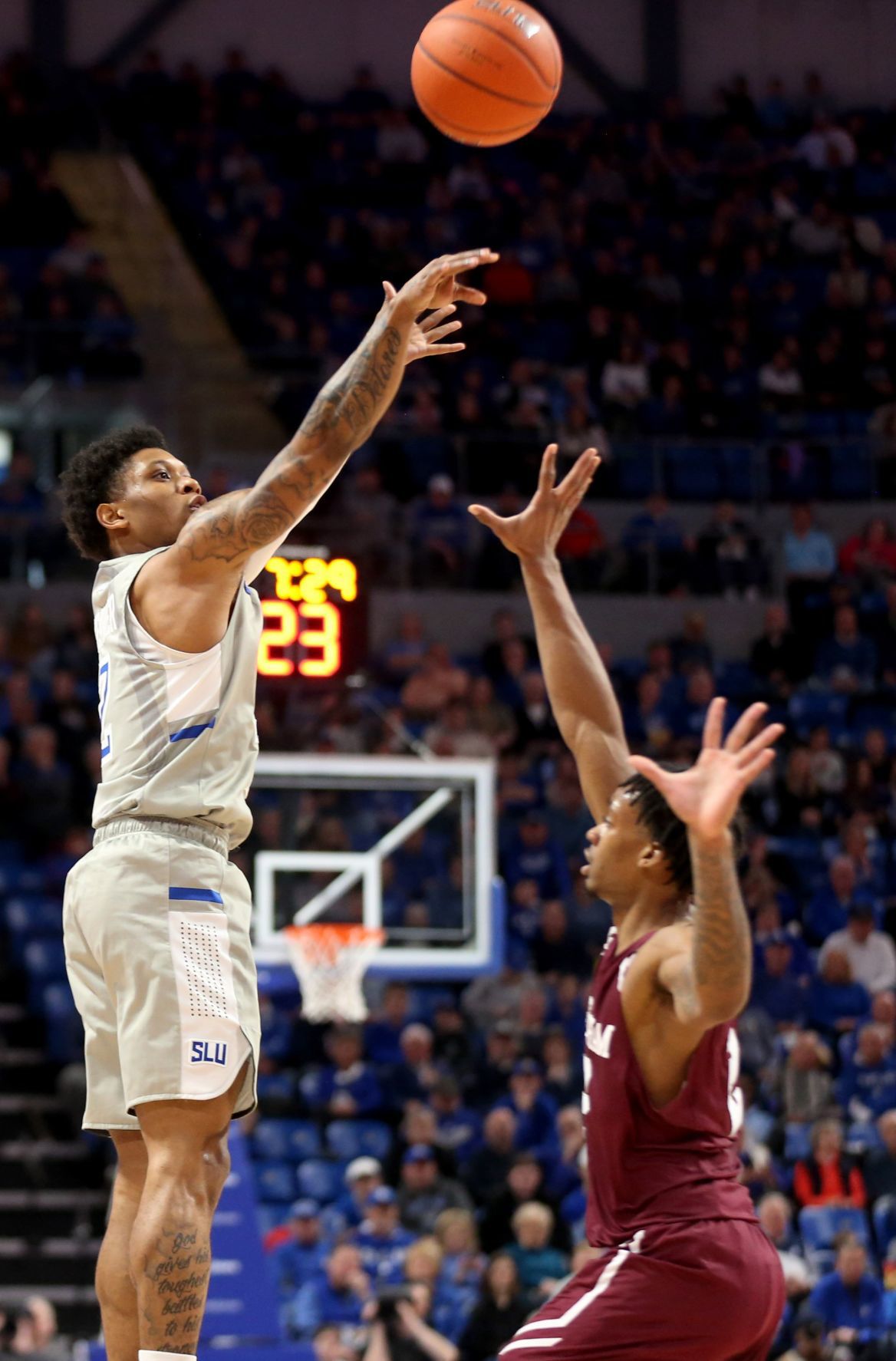 Billikens 55, Fordham 39